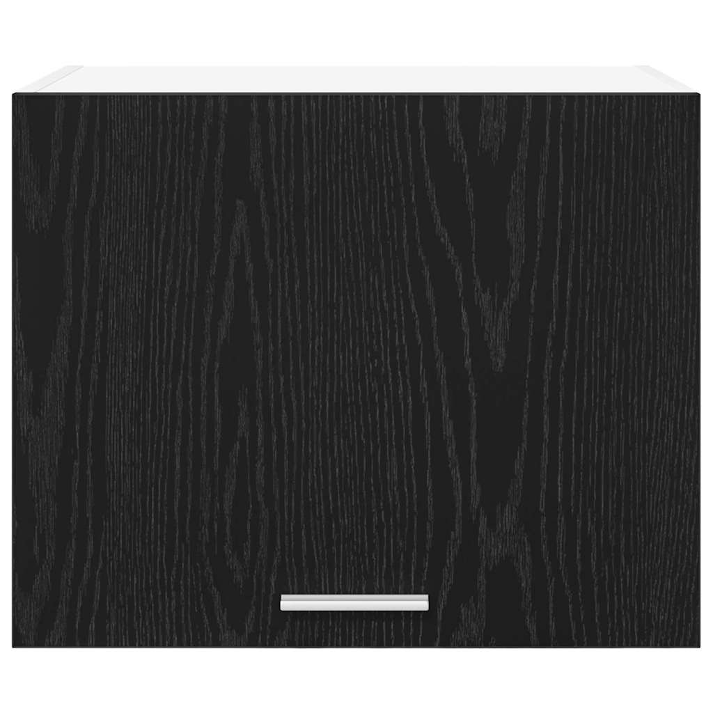 Viseći ormarić 2 pcs Crni hrast i bijela 50 x 31 x 40 cm