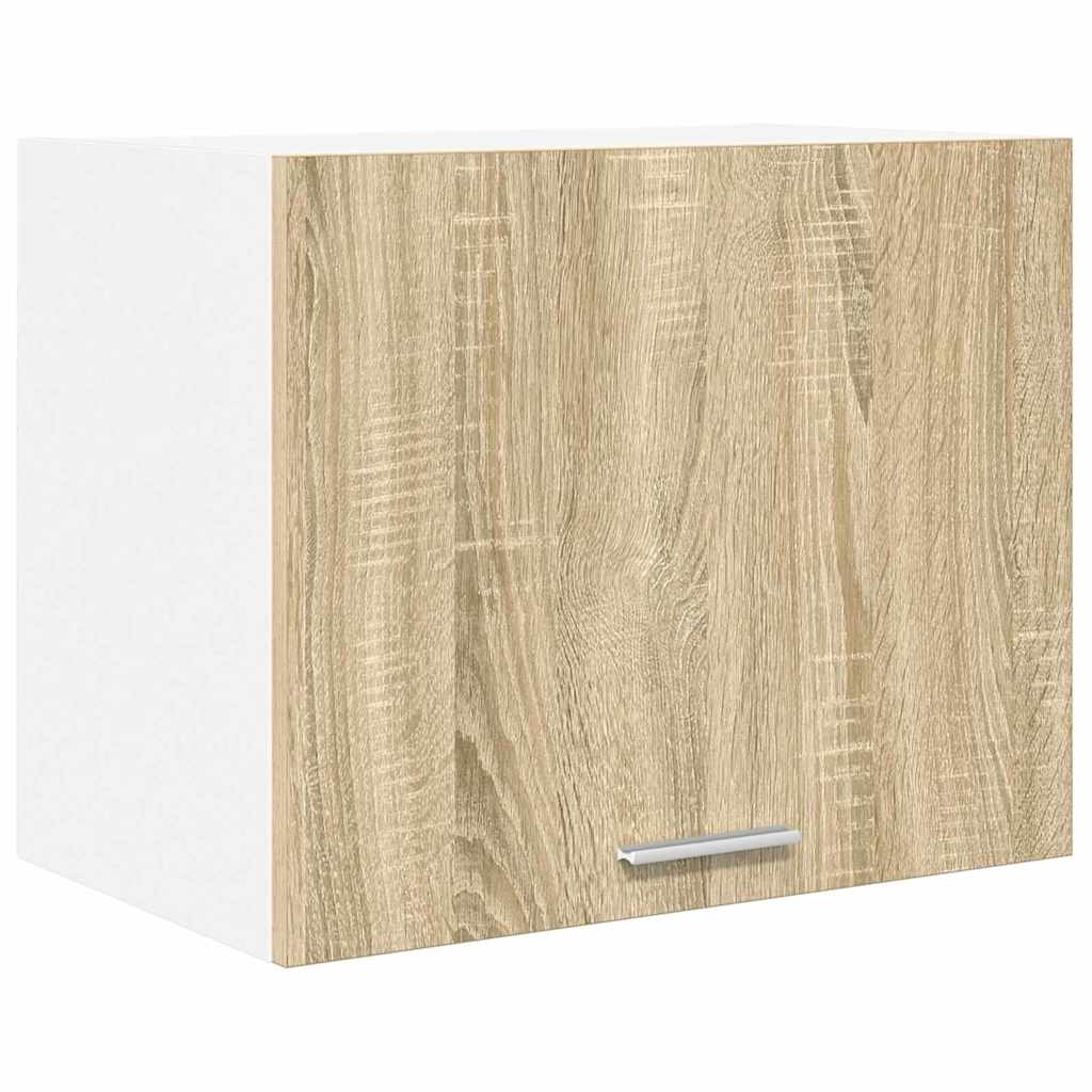 Viseći ormarić 2 pcs Sonoma hrast i bijela 50 x 31 x 40 cm