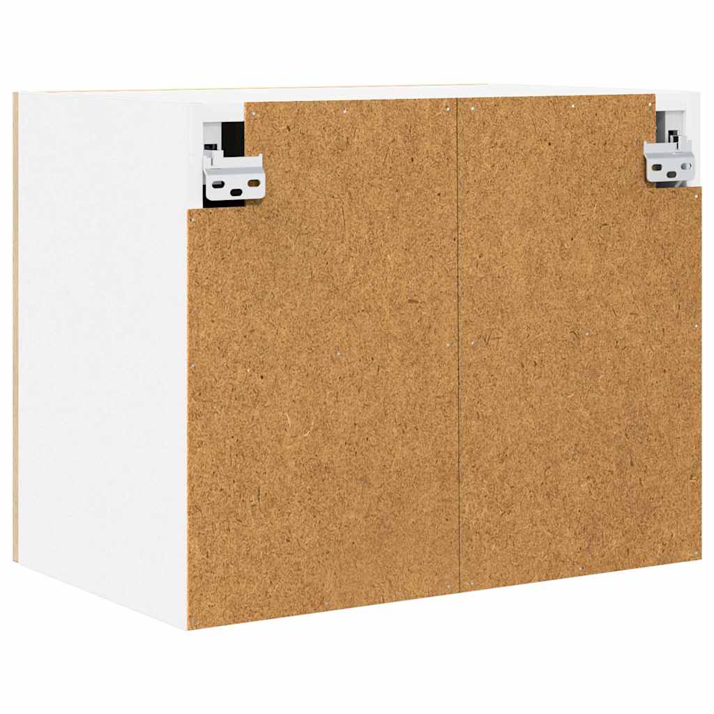 Viseći ormarić 2 pcs Sonoma hrast i bijela 50 x 31 x 40 cm