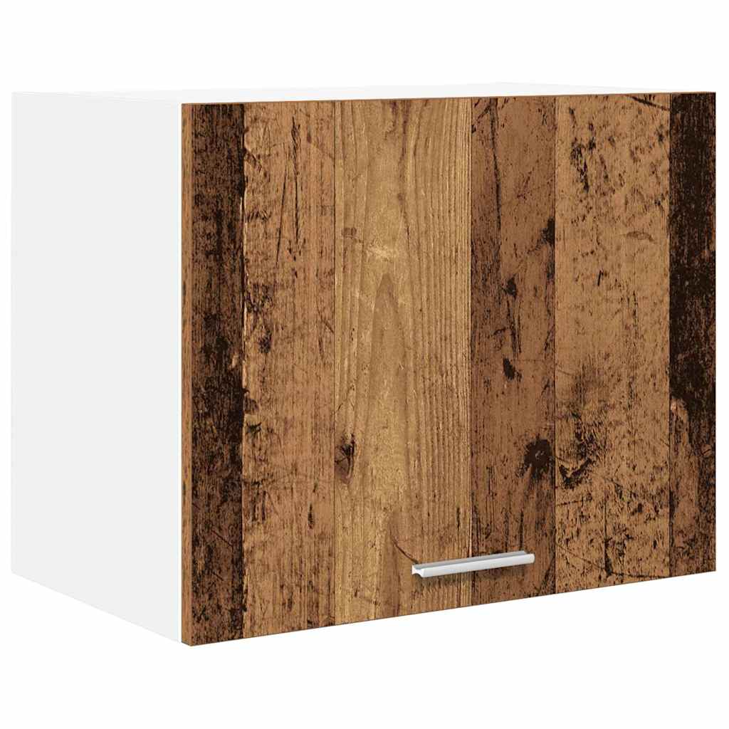 Viseći ormarić 2 pcs Stari drvo i bijela 50 x 31 x 40 cm