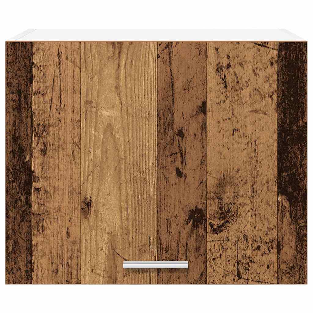Viseći ormarić 2 pcs Stari drvo i bijela 50 x 31 x 40 cm