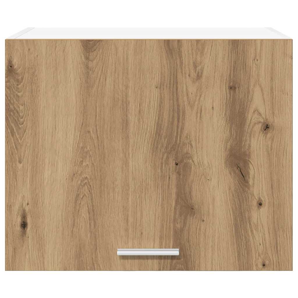 Viseći ormarić 2 pcs Umjetnički hrast i bijela 50 x 31 x 40 cm