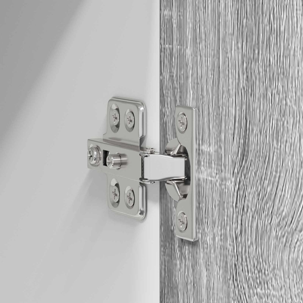 Viseći ormarić 2 pcs Siva Sonoma i bijela 60 x 31 x 40 cm