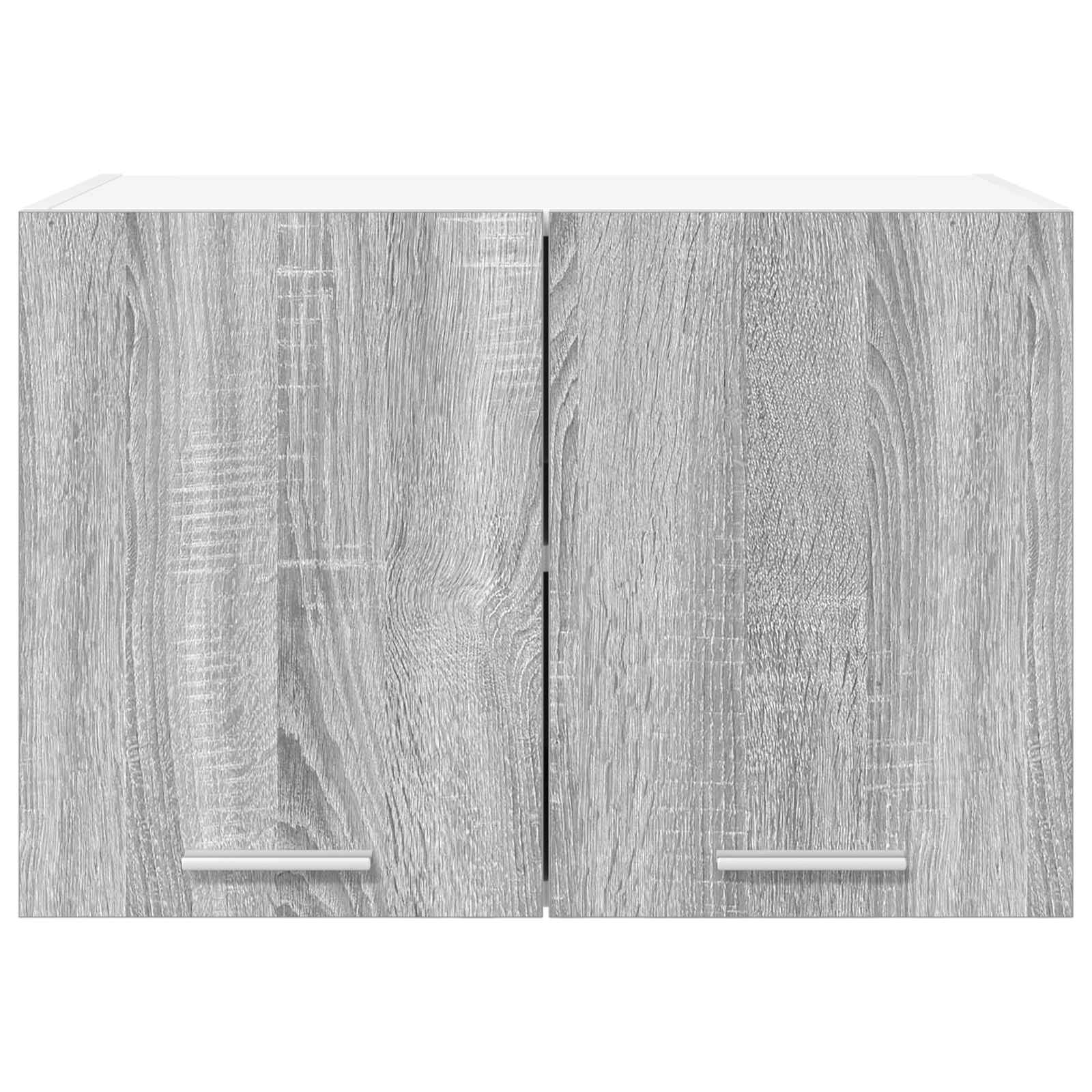 Viseći ormarić 2 pcs Siva Sonoma i bijela 60 x 31 x 40 cm
