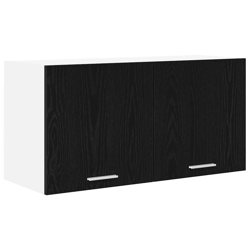 Viseći ormarić Crni hrast 80 x 31 x 40 cm Konstruirano drvo