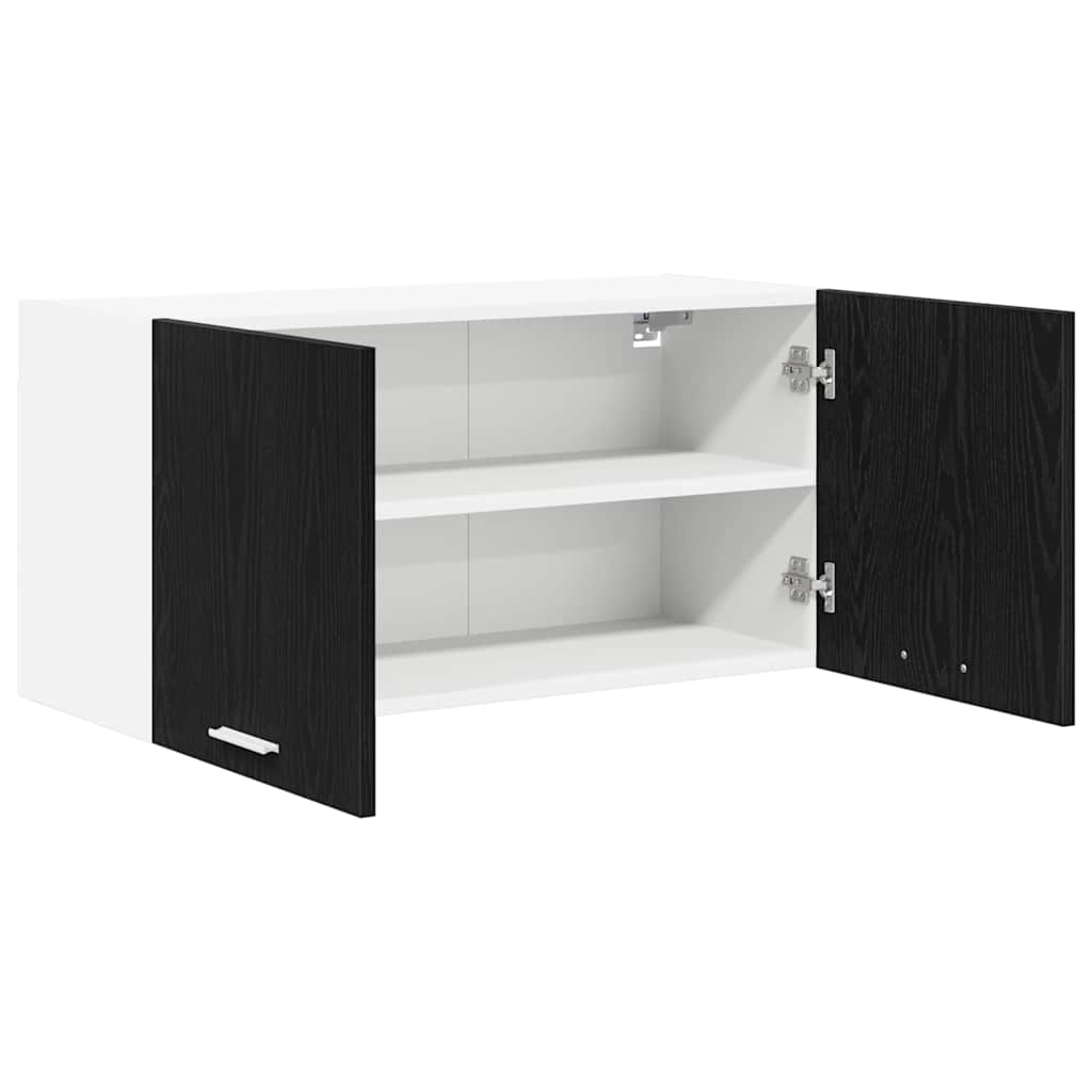 Viseći ormarić Crni hrast 80 x 31 x 40 cm Konstruirano drvo
