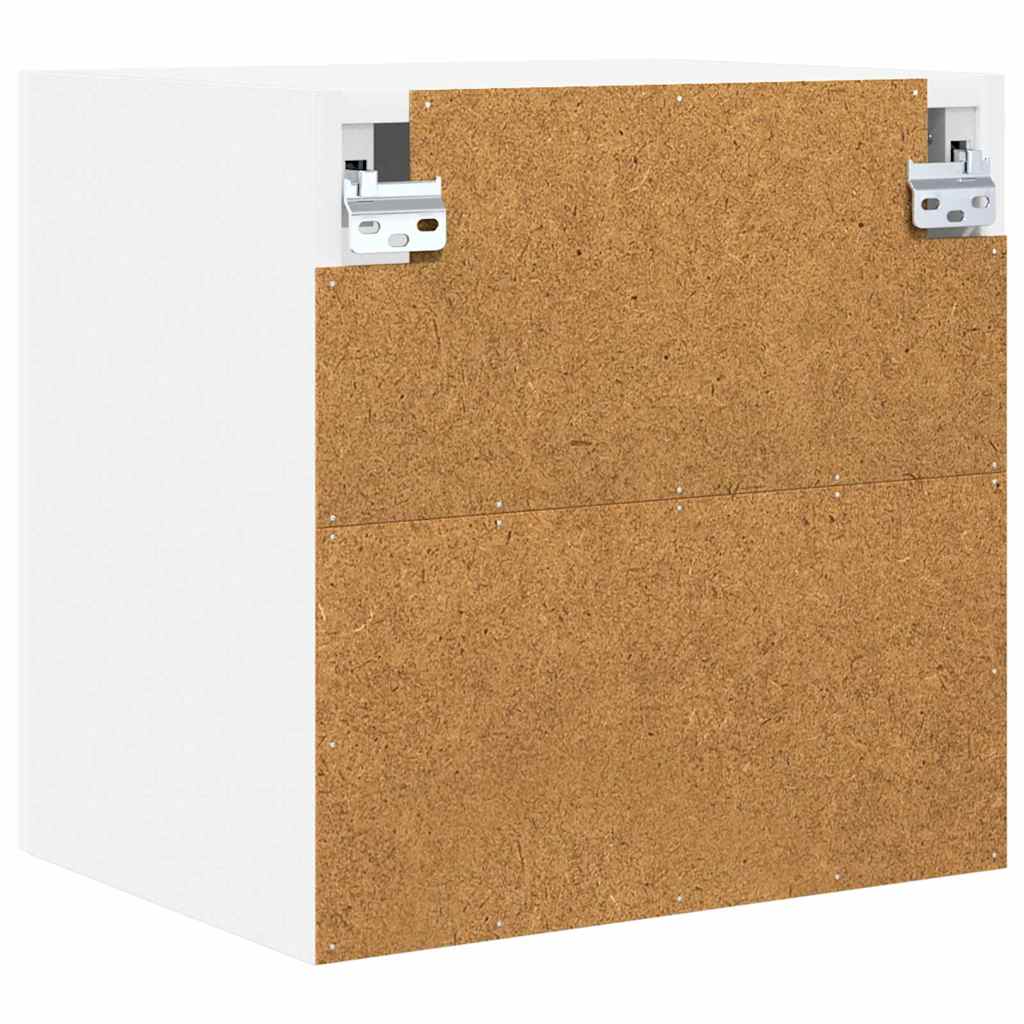 Viseći ormarić 2 pcs Bijelo 40 x 31 x 40 cm Konstruirano drvo