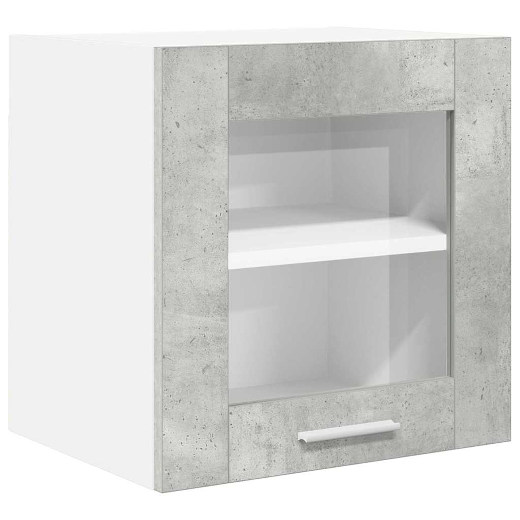 Viseći ormarić Riga 2 pcs Betonski sivi 40 x 31 x 40 cm