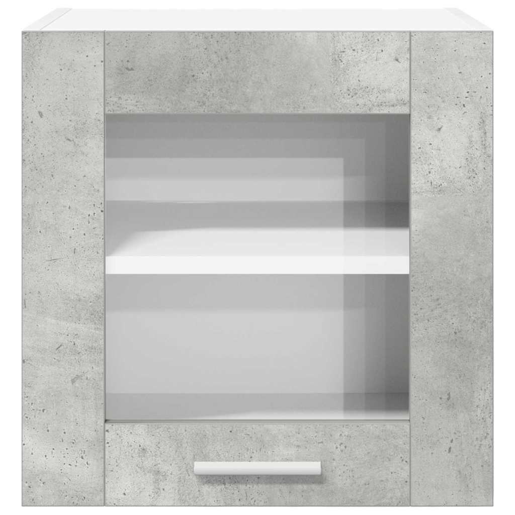 Viseći ormarić Riga 2 pcs Betonski sivi 40 x 31 x 40 cm