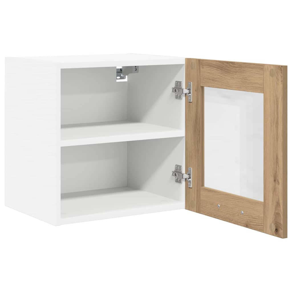 Viseći ormarić Riga 2 pcs Umjetnički hrast 40 x 31 x 40 cm
