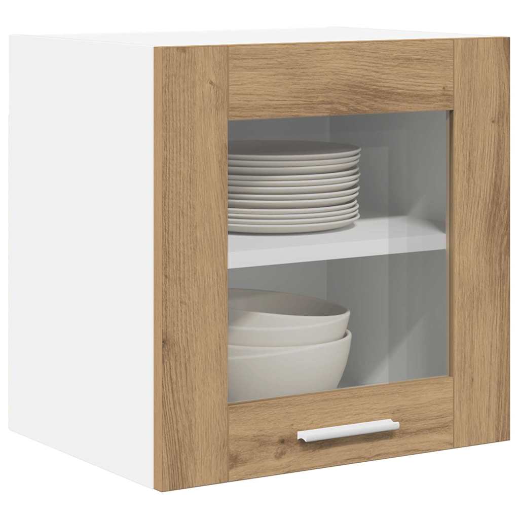 Viseći ormarić Riga 2 pcs Umjetnički hrast 40 x 31 x 40 cm
