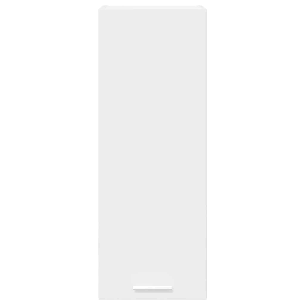 Viseći ormarić 2 pcs Bijelo 30 x 31 x 80 cm Konstruirano drvo