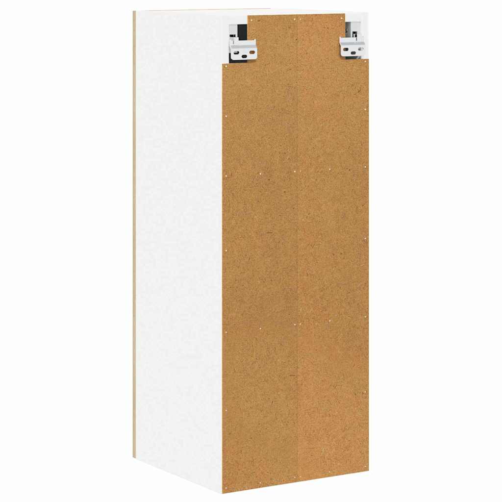 Viseći ormarić 2 pcs Sonoma hrast i bijela 30 x 31 x 80 cm