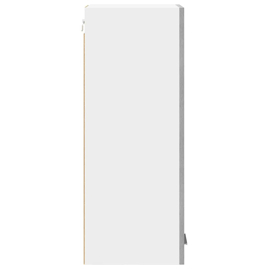 Viseći ormarić 2 pcs Siva Sonoma i bijela 30 x 31 x 80 cm
