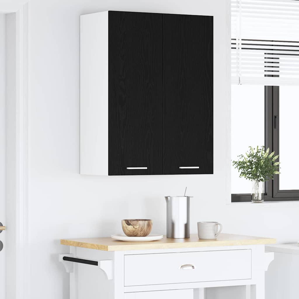 Viseći ormarić Crni hrast 60 x 31 x 80 cm Konstruirano drvo