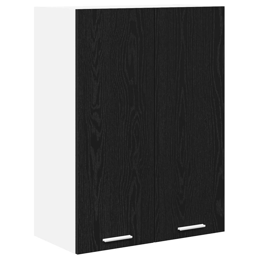 Viseći ormarić Crni hrast 60 x 31 x 80 cm Konstruirano drvo