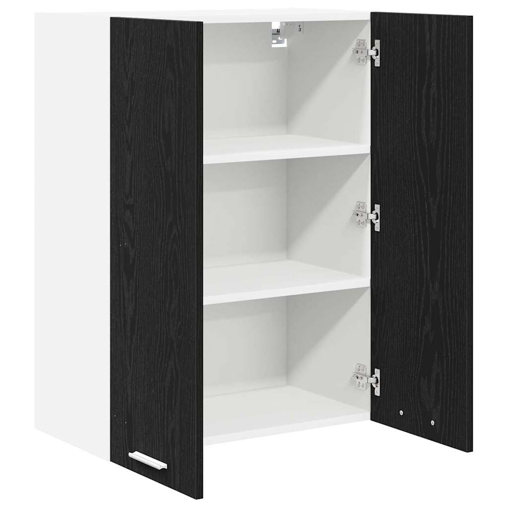 Viseći ormarić Crni hrast 60 x 31 x 80 cm Konstruirano drvo