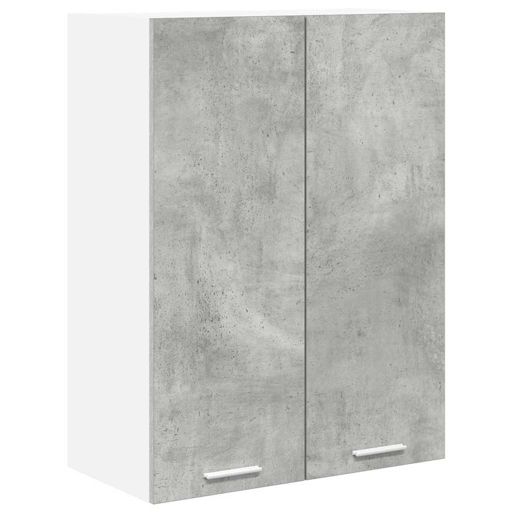 Viseći ormarić Betonski sivi 60 x 31 x 80 cm Konstruirano drvo