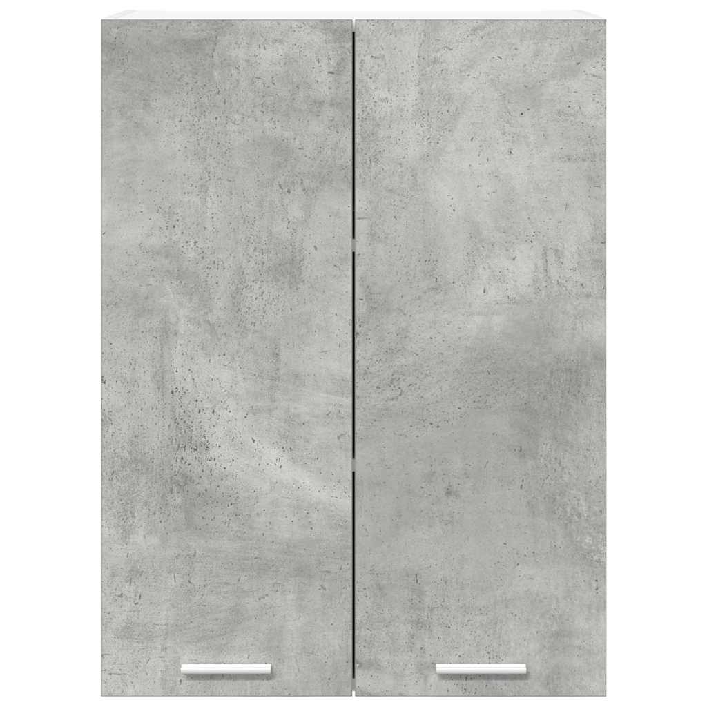 Viseći ormarić Betonski sivi 60 x 31 x 80 cm Konstruirano drvo