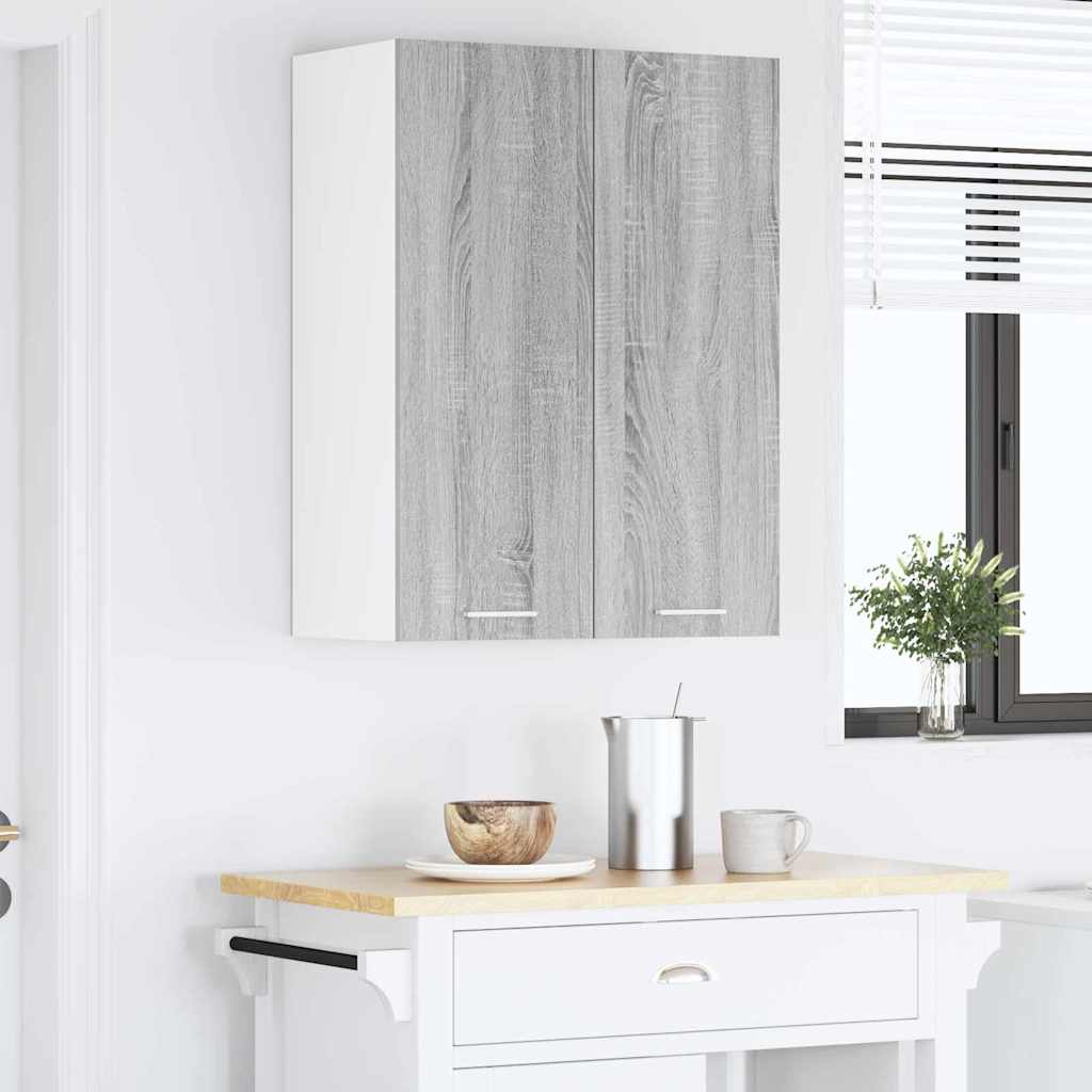 Viseći ormarić Siva Sonoma 60 x 31 x 80 cm Konstruirano drvo