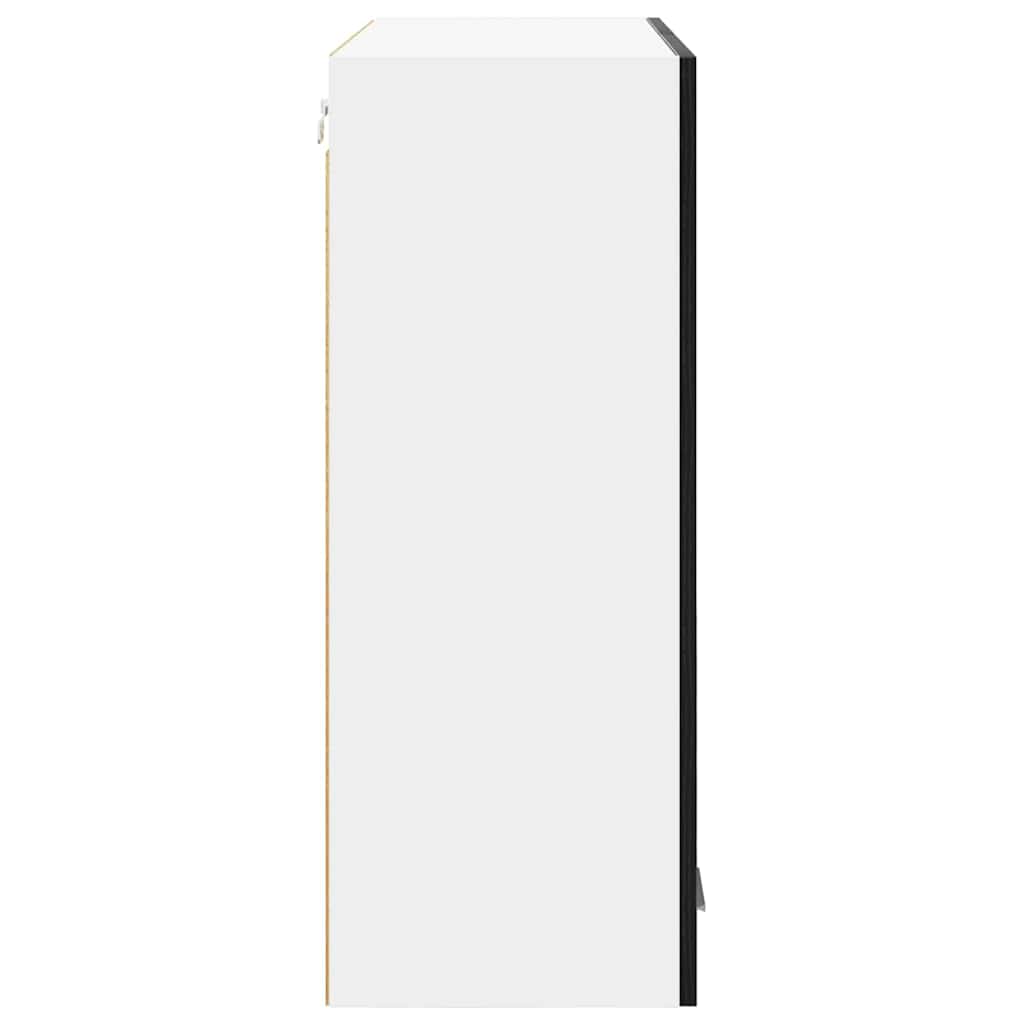 Viseći ormarić Crni hrast 80 x 31 x 80 cm Konstruirano drvo