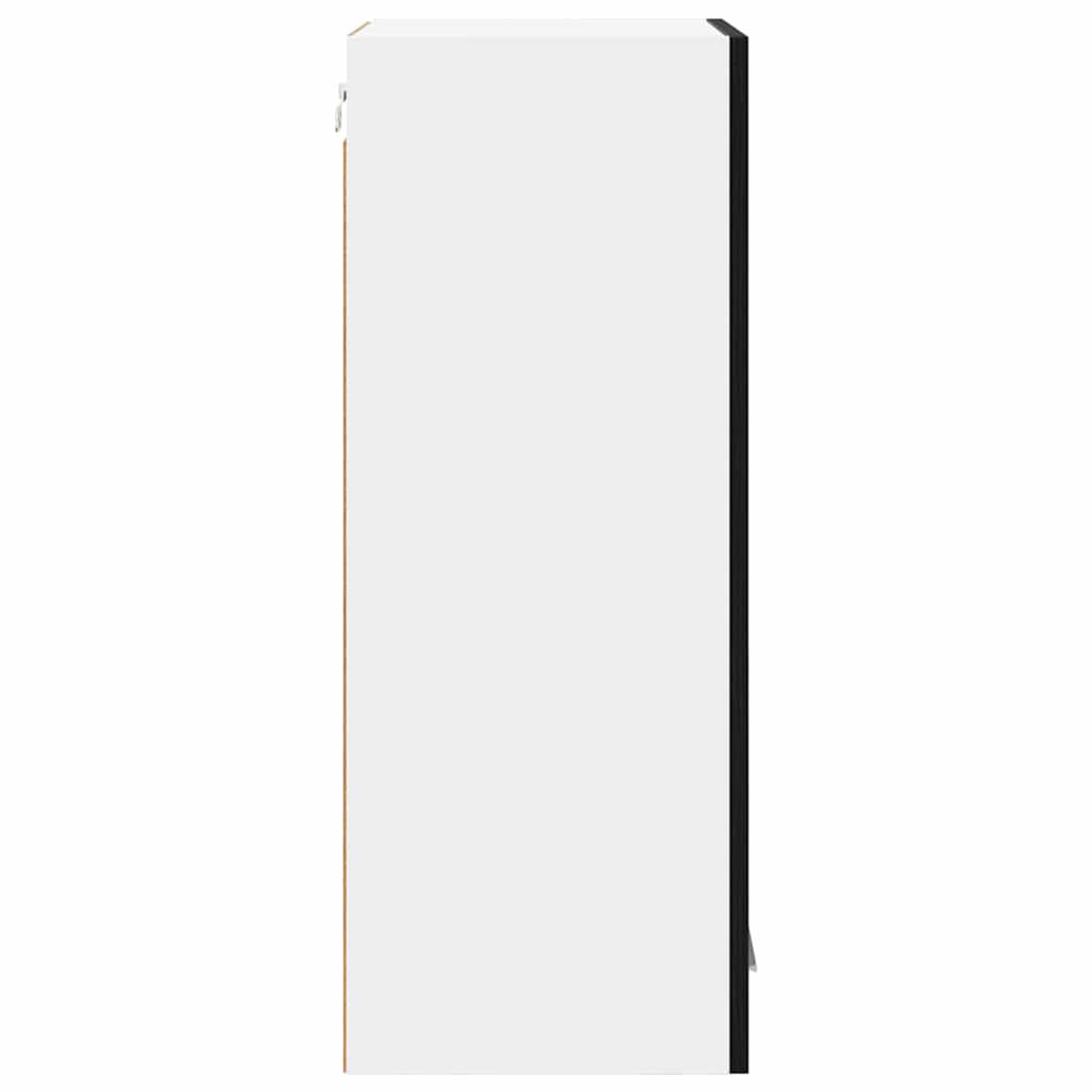 Viseći ormarić Crni hrast 40 x 31 x 80 cm Konstruirano drvo