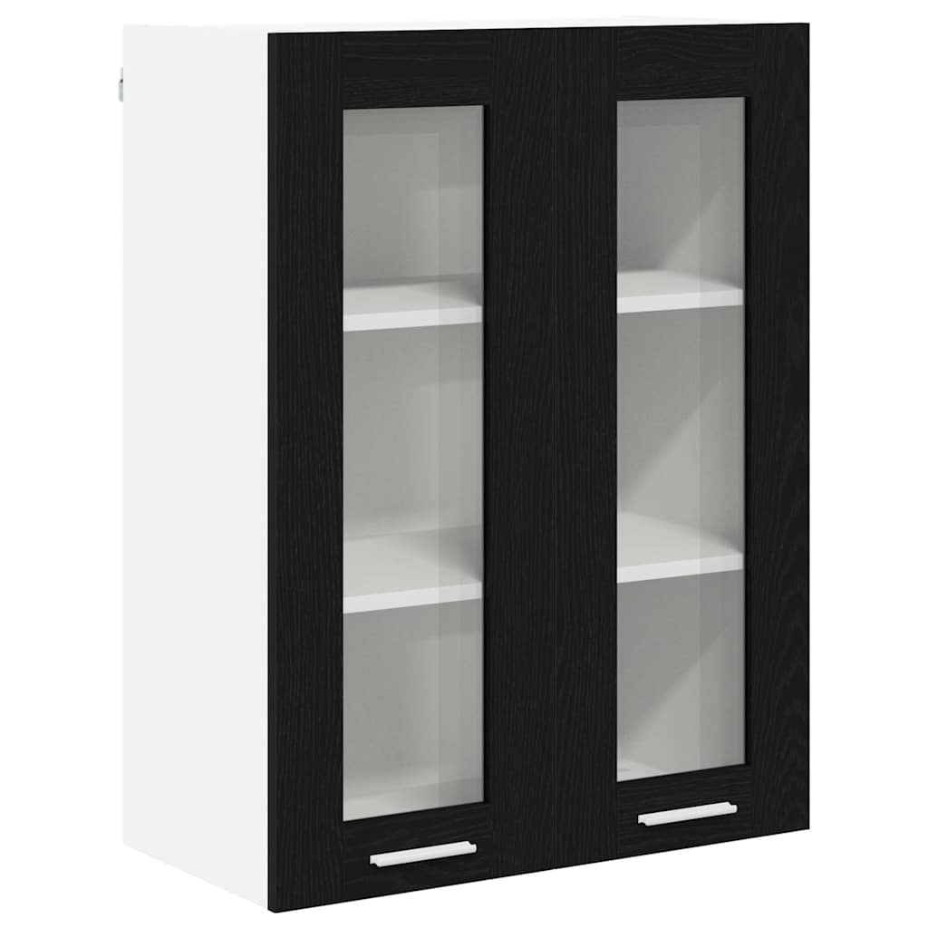 Viseći ormarić Crni hrast 60 x 31 x 80 cm Konstruirano drvo
