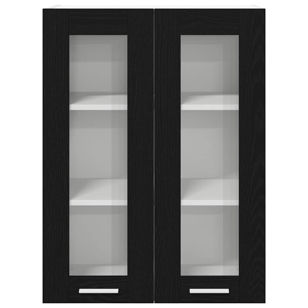 Viseći ormarić Crni hrast 60 x 31 x 80 cm Konstruirano drvo