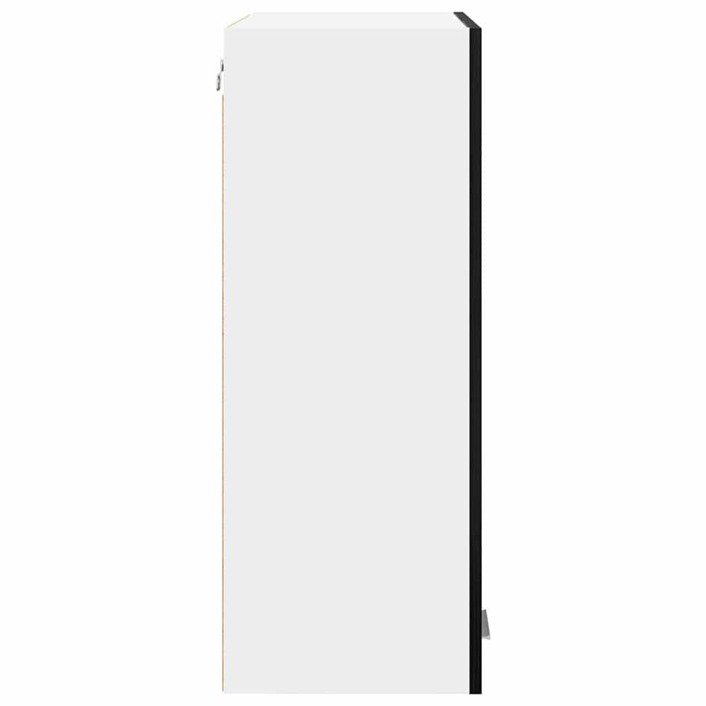 Viseći ormarić Crni hrast 60 x 31 x 80 cm Konstruirano drvo