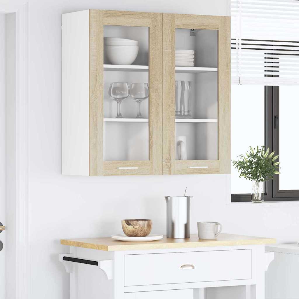 Viseći ormarić Sonoma hrast 80 x 31 x 80 cm Konstruirano drvo