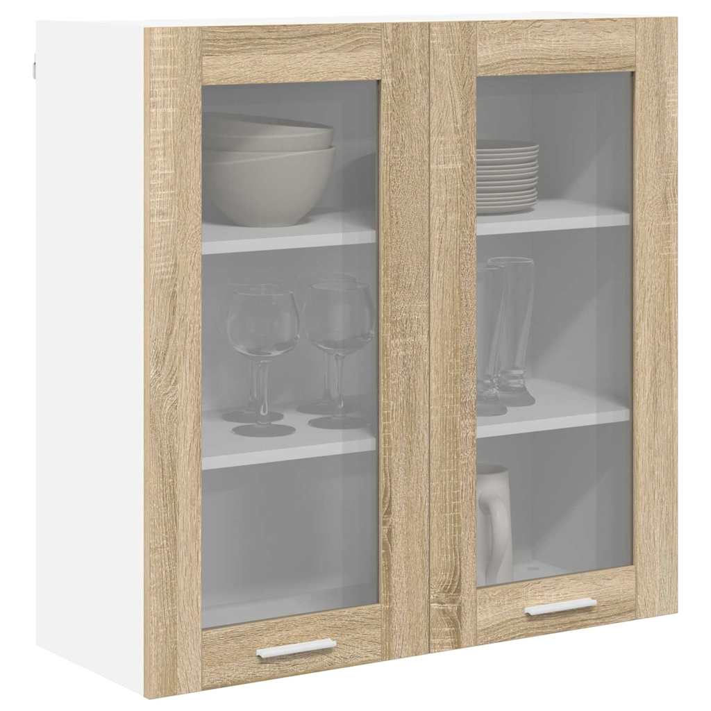 Viseći ormarić Sonoma hrast 80 x 31 x 80 cm Konstruirano drvo