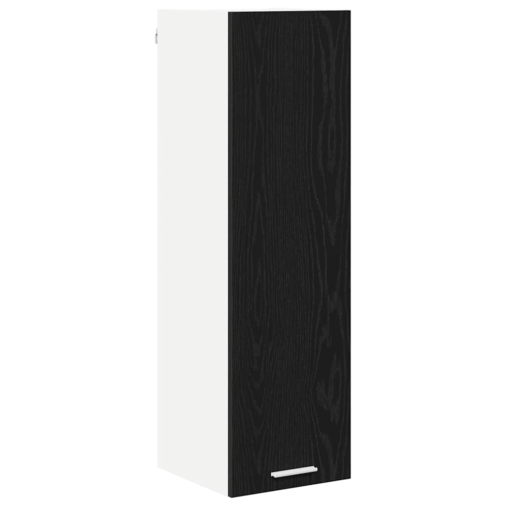 Viseći ormarić Crni hrast 30 x 31 x 100 cm Konstruirano drvo