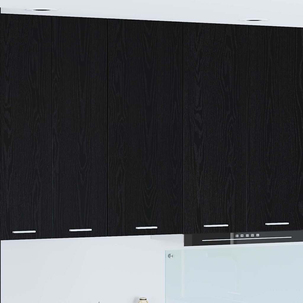 Viseći ormarić Crni hrast 40 x 31 x 100 cm Konstruirano drvo