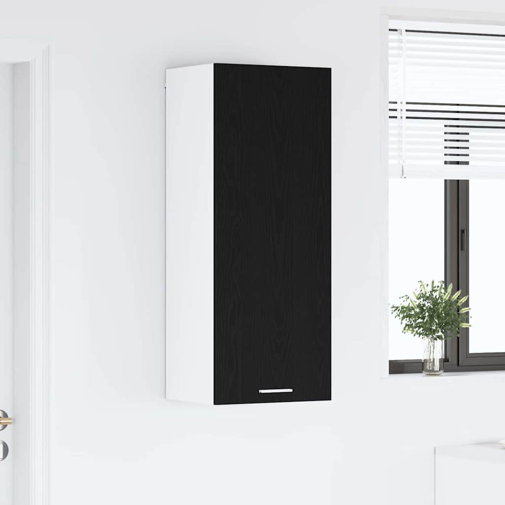 Viseći ormarić Crni hrast 40 x 31 x 100 cm Konstruirano drvo
