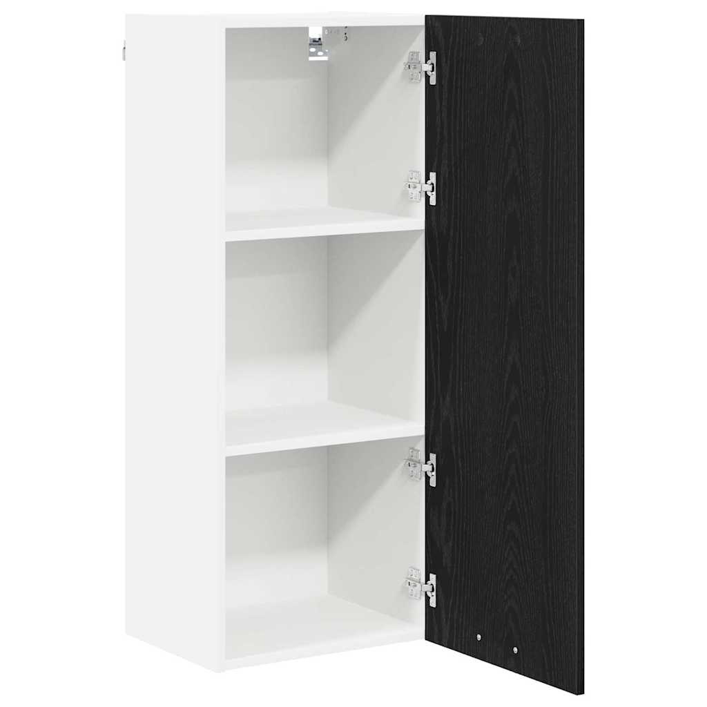 Viseći ormarić Crni hrast 40 x 31 x 100 cm Konstruirano drvo