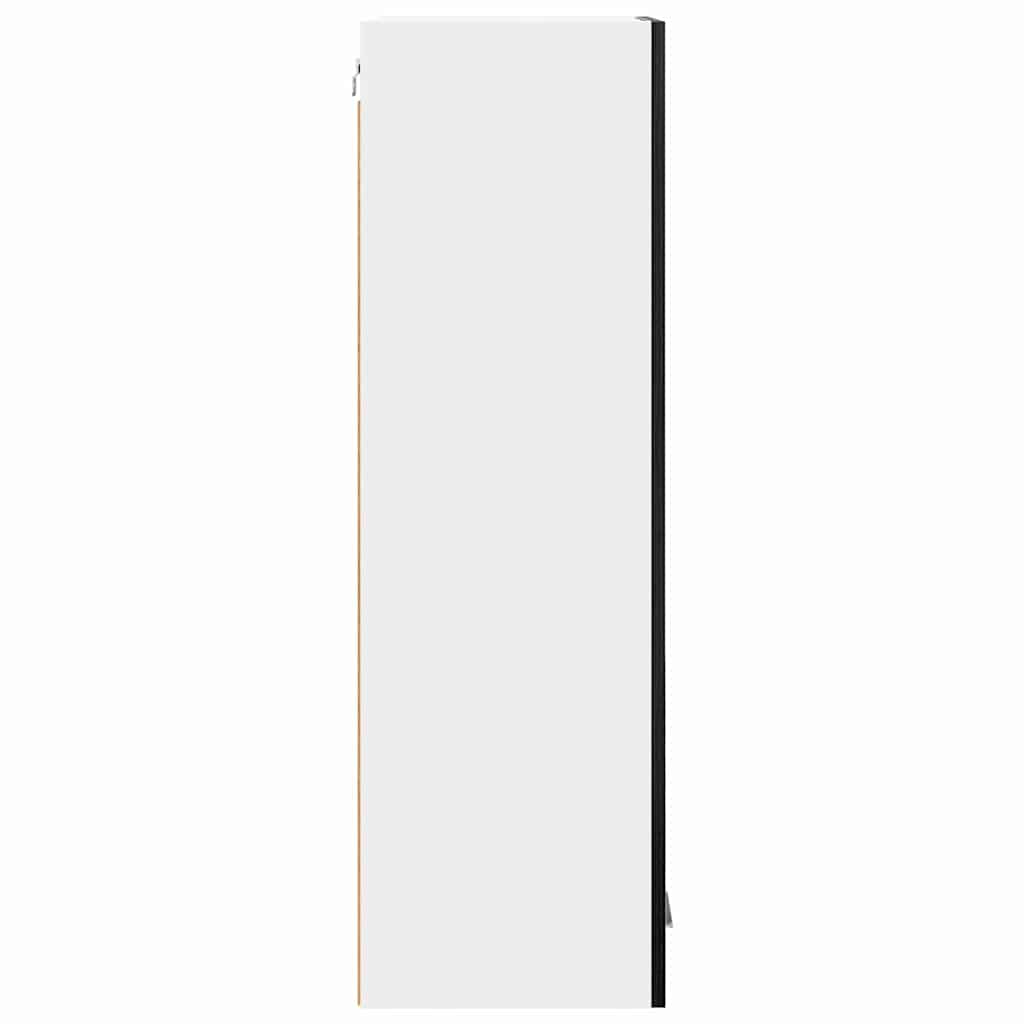 Viseći ormarić Crni hrast 40 x 31 x 100 cm Konstruirano drvo