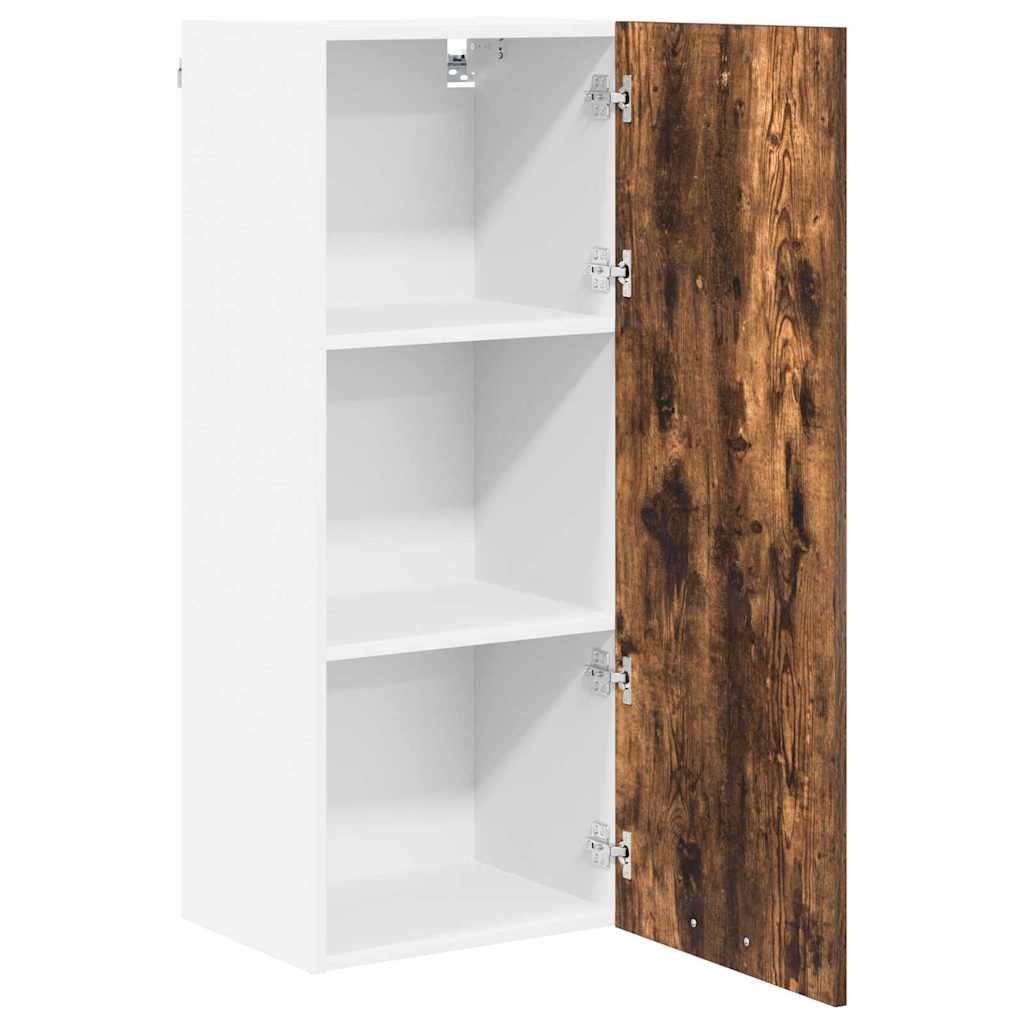 Viseći ormarić s pohranom Dimljeni hrast 40 x 31 x 100 cm