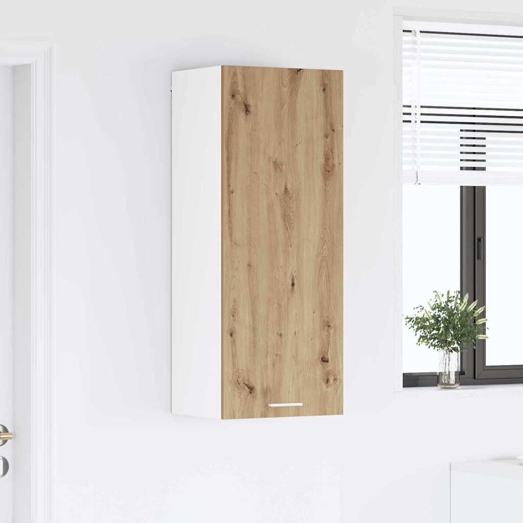 Viseći ormarić s pohranom Umjetnički hrast 40 x 31 x 100 cm