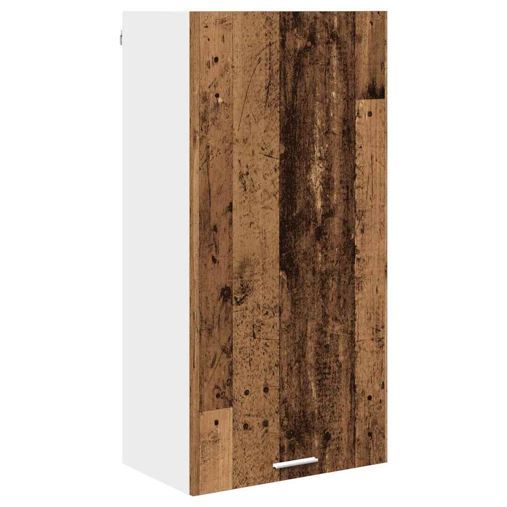 Viseći ormarić Stari drvo i bijela 50 x 31 x 100 cm