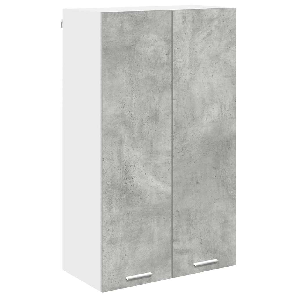 Viseći ormarić Betonski sivi 60 x 31 x 100 cm Konstruirano drvo