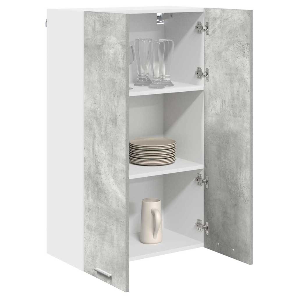 Viseći ormarić Betonski sivi 60 x 31 x 100 cm Konstruirano drvo
