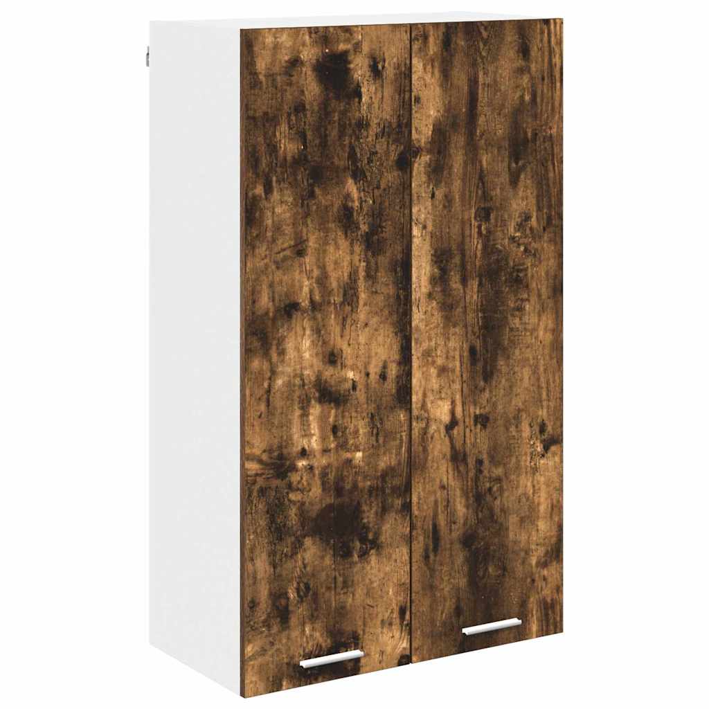 Viseći ormarić s pohranom Dimljeni hrast 60 x 31 x 100 cm