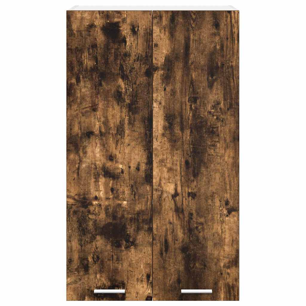 Viseći ormarić s pohranom Dimljeni hrast 60 x 31 x 100 cm