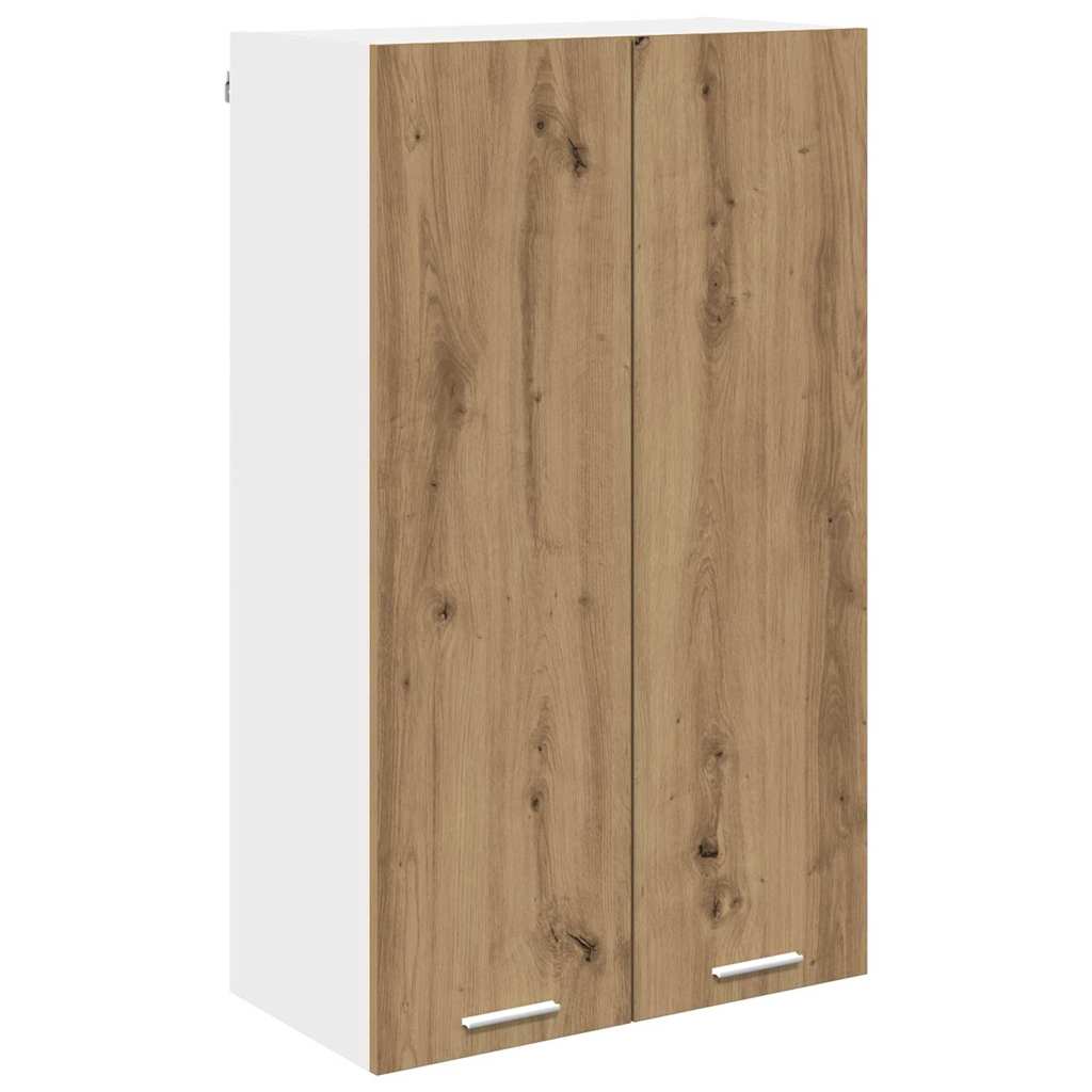 Viseći ormarić s pohranom Umjetnički hrast 60 x 31 x 100 cm