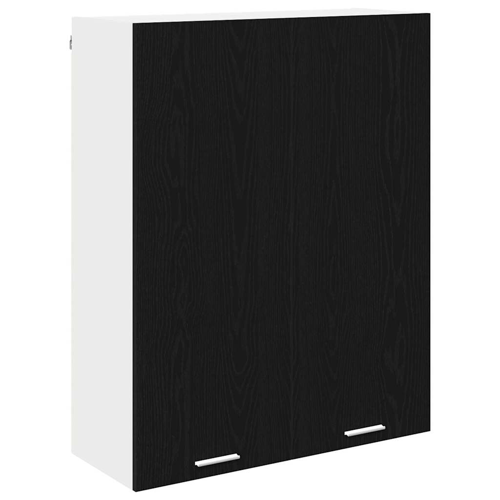 Viseći ormarić Crni hrast 80 x 31 x 100 cm Konstruirano drvo