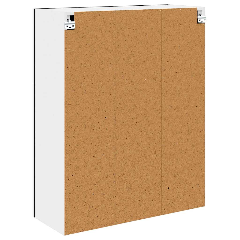 Viseći ormarić Crni hrast 80 x 31 x 100 cm Konstruirano drvo