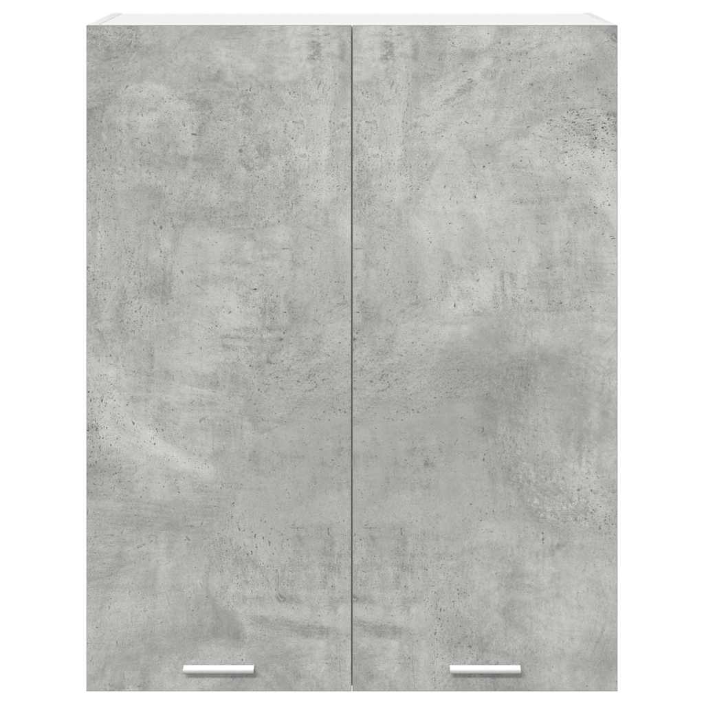 Viseći ormarić Betonski sivi 80 x 31 x 100 cm Konstruirano drvo