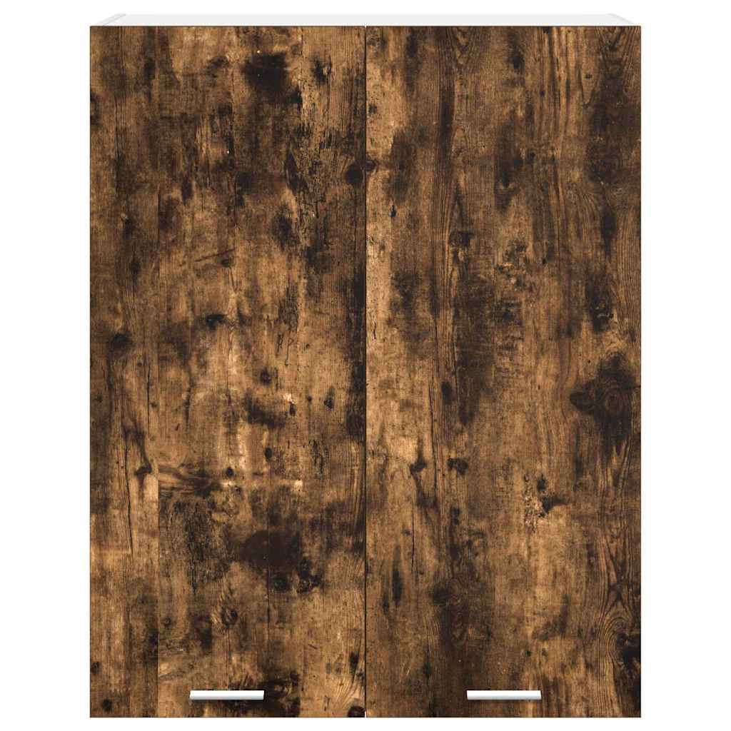 Viseći ormarić s pohranom Dimljeni hrast 80 x 31 x 100 cm