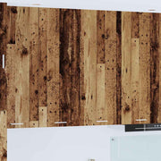 Viseći ormarić Staro drvo 80 x 31 x 100 cm Konstruirano drvo