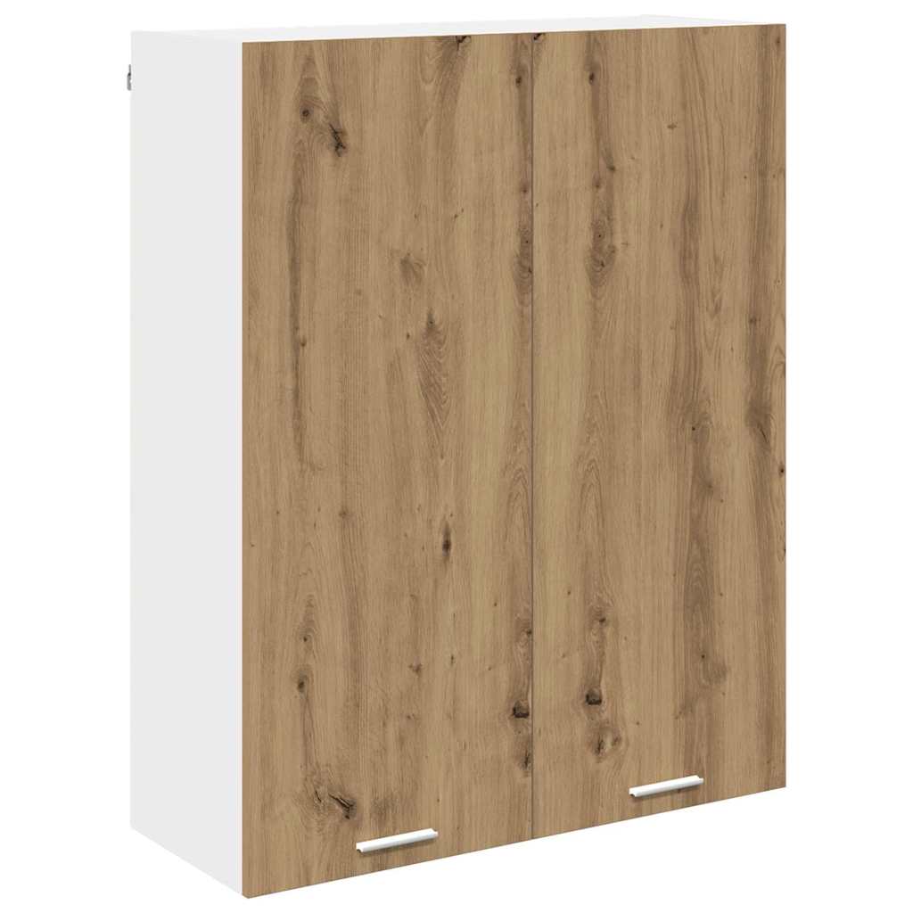 Viseći ormarić s pohranom Umjetnički hrast 80 x 31 x 100 cm